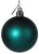 Kingfisher Deep Blue Teal Glitter Christmas Tree Baubles Decorations - Set of 20 Kingfisher Deep Blue Teal Glitter Christmas Tree Baubles Decorations - Set of 20