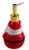 Santa Ceramic Christmas Soap Dispenser & Fragranced Hand Wash Soap