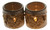 Christmas Gonk Pottery Design Tea Light Candle Holders - Set of 2 Christmas Gonk Pottery Design Tea Light Candle Holders - Set of 2