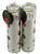 Christmas Bauble Countdown Advent Scented Tall Candles In Glass Jars - Set of 2