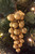 Gold Berry Cluster 17cm Hanging Christmas Tree Bauble Decoration  - Set of 3 Gold Berry Cluster 17cm Hanging Christmas Tree Bauble Decoration  - Set of 3