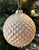 Textured Champagne Gold Tone Christmas Tree Baubles Decorations - Set of 12 Textured Champagne Gold Tone Christmas Tree Baubles Decorations - Set of 12