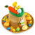Boys Ready Made Decorated Easter Cowboy Hat Bonnet - Chicks & Carrots