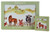 Hardback Placemats & Coasters - The Farmyard - Farm Animals - Set of 4 Hardback Placemats & Coasters - The Farmyard - Farm Animals - Set of 4