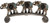 3 Lucky Elephants On Bridge 24cm Ornament
