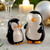 Penguin Ceramic Salt and Pepper Cruet Shakers - Christmas Table Decor - Set of 2 Penguin Ceramic Salt and Pepper Cruet Shakers - Christmas Table Decor - Set of 2