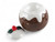 Christmas Pudding Oil Burner - Ceramic Festive Diffuser - Ideal For Wax Melts