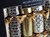 Deluxe Christmas Crackers - Harvey & Mason - Black and Gold - Pack of 6