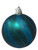 XL Teal Blue Christmas Baubles 15 cm Large Size - Set of 4