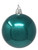 XL Teal Blue Christmas Baubles 15 cm Large Size - Set of 4