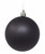 Black Christmas Tree Baubles - 10 cm Matte & Glitter Ornaments - Set of 8