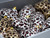 Leopard Print Christmas Baubles - Wild Animal Print Tree Ornaments - Set of 12 Leopard Print Christmas Baubles - Wild Animal Print Tree Ornaments - Set of 12