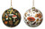 Woodland Christmas Baubles Forest Inspired Tree Ornaments - Set of 6