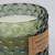 Mistletoe Fir Scented Candle in Green Textured Glass Holder - 240g Mistletoe Fir Scented Candle in Green Textured Glass Holder - 240g