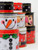 Christmas Character Metal Storage Tins - Snowman, Santa, Nutcracker - Set of 3