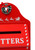 Christmas "Letters to Santa" Mail Post Box with Festive Design - Red