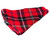 Tartan Plaid Christmas Tree Skirt Soft Fleece - Red and Black Tartan Plaid Christmas Tree Skirt Soft Fleece - Red and Black