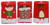 Jumbo Christmas Santa Sacks with Characters - Felt Reusuable Strong - Set of 3