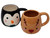 Christmas Ceramic Mug Set with Cute Penguin and Reindeer Designs - Set of 2 Christmas Ceramic Mug Set with Cute Penguin and Reindeer Designs - Set of 2