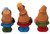 Flower Pot Hat Gnome Fun Quirky Figurines - Set of 3 Flower Pot Hat Gnome Fun Quirky Figurines - Set of 3