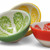 Lemon Lime Orange Ceramic Dipping Bowls - Vibrant Fun Design - Set of 4