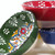Turkish Ceramic Dipping Bowls - Hand Crafted Vibrant Dishes - Set of 4
