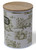 Woodland Animal Biscuit Tin with Wooden Lid - Green