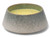 Scented Triple Wick Candle in Teal Ceramic Bowl - Pomegranate Noir Fragrance