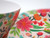 Vibrant Floral Melamine Outdoor Dining Picnic 16 Piece Set