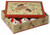 Christmas Robin Decorative Tree Baubles in Gift Box - Set of 12