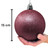 Large 15cm Christmas Tree Baubles Pink - Matte & Glitter - Set of 4 Large 15cm Christmas Tree Baubles Pink - Matte & Glitter - Set of 4