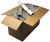 50 Christmas Catering Crackers - Gold White - Corporate Events / Restaurants