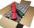 50 Christmas Catering Crackers - Red Green - Corporate Events / Restaurants