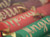 Harvey & Mason Red and Green Christmas Crackers - Festive Words - Set of 6 Harvey & Mason Red and Green Christmas Crackers - Festive Words - Set of 6