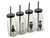 Halloween Glass Milk Bottles with Lid And Straws - Set of 4 Halloween Glass Milk Bottles with Lid And Straws - Set of 4