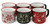 Nordic Christmas Espresso Coffee Ceramic Cups - Set of 6