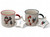 Christmas Mug Mini Star Nibbles Dish In Gift Boxes - Set of 2 Snowman / Cane
