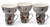 6 Piece Christmas Gonk Stacking Ceramic Mug and Bowl Set