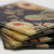 Floral Square Glass Drinks Coasters Victorian - Set of 4