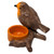 Ceramic Robin Tealight Candle Holder Ornament