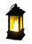 Mini LED Light Up Hanging Lantern Black - Set of 24