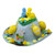 Boys Ready Made Decorated Easter Cowboy Hat Bonnet - Bunnies