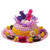 Girls Ready Made Decorated Easter Hat Bonnet - Bunnies