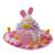 Girls Ready Made Decorated Easter Hat Bonnet - Egg Nest