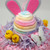 Girls Ready Made Decorated Easter Hat Bonnet - Egg Nest