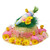 Girls Ready Made Decorated Easter Hat Bonnet - Carrot