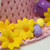 Girls Ready Made Decorated Easter Hat Bonnet - Sunflower Eggs