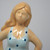 Ceramic Bathing Beauty Dipper Swimmer Figurine Polka Dot Swimsuit 21cm