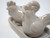 Ceramic Chicken Cruet Salt and Pepper Shaker Set with Tray
