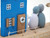 Seaside Friendship Wooden Ornament with Beach House and Couple Figurines